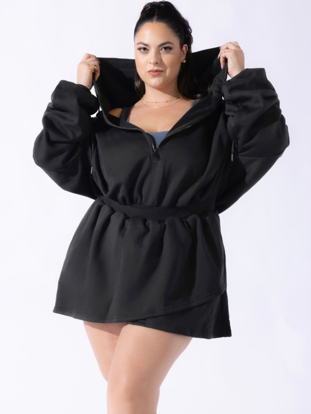 NWT: Popflex Game Day Dress Black size 1x/3x